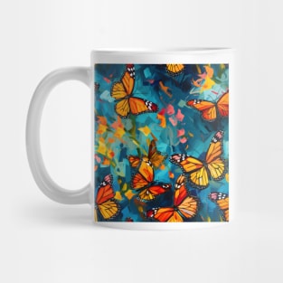 Monarch Butterflies Watercolor 9 Mug